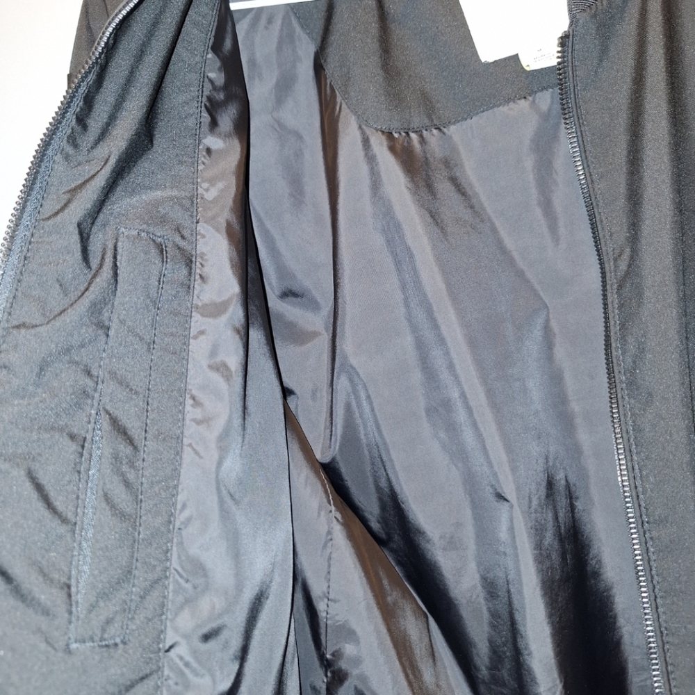 Calvin Klein CK Bomber Zip Black Jacket - Picture 8 of 11